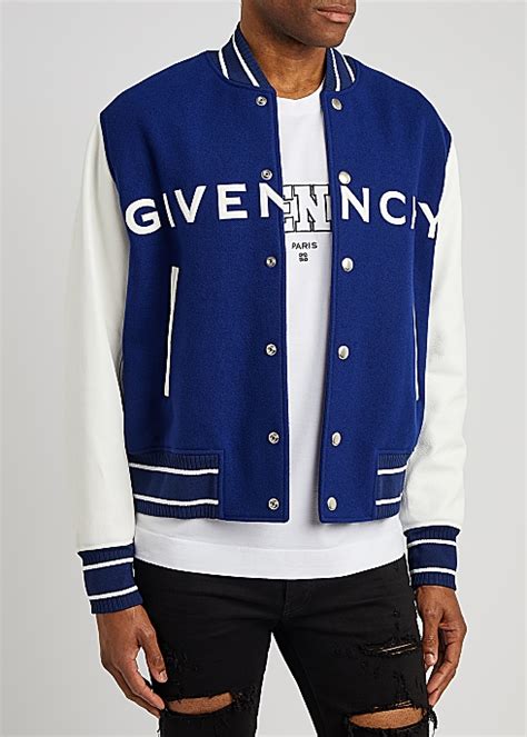 givenchy varsity|Givenchy Varsity Jacket Blue.